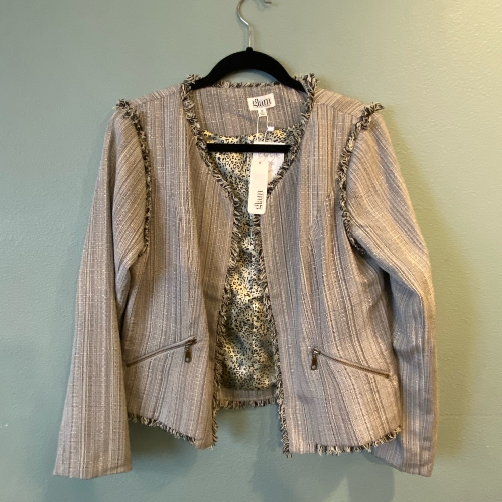 Glam Charlotte Fringe Jacket